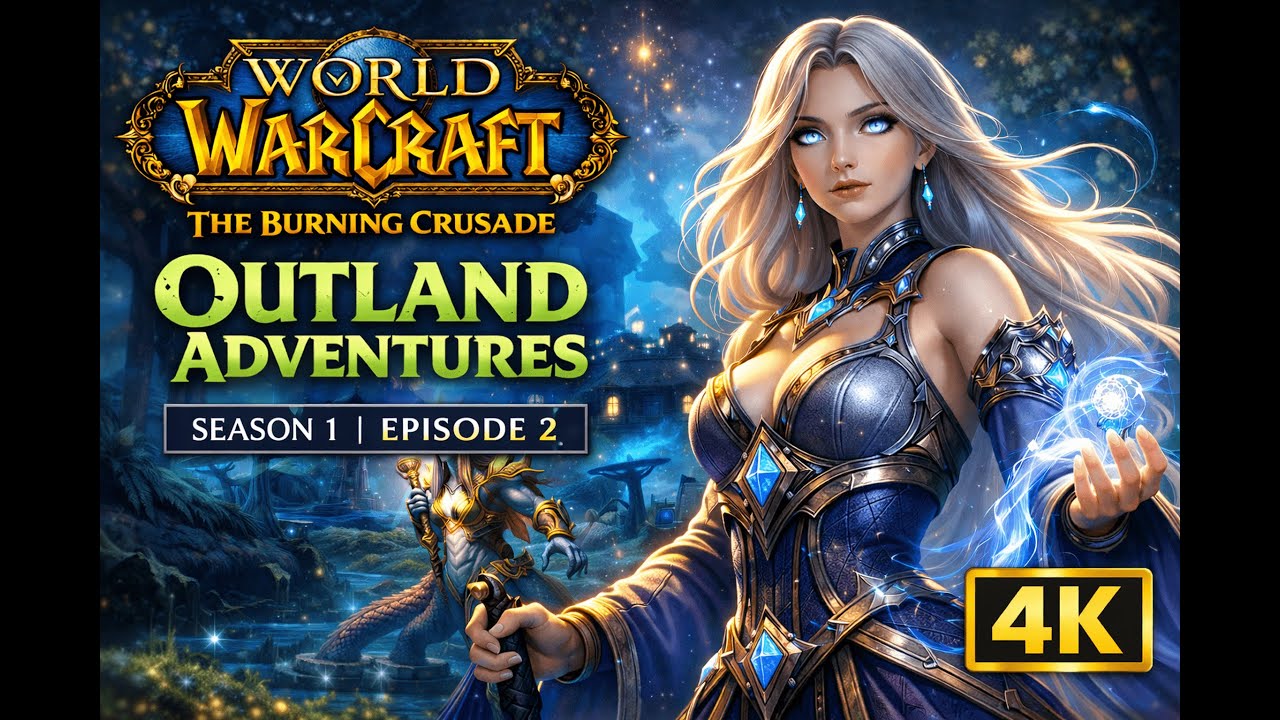 World of Warcraft – Season 1 | Episode 2: The Swamps of Outland • 4K • No Commentary
