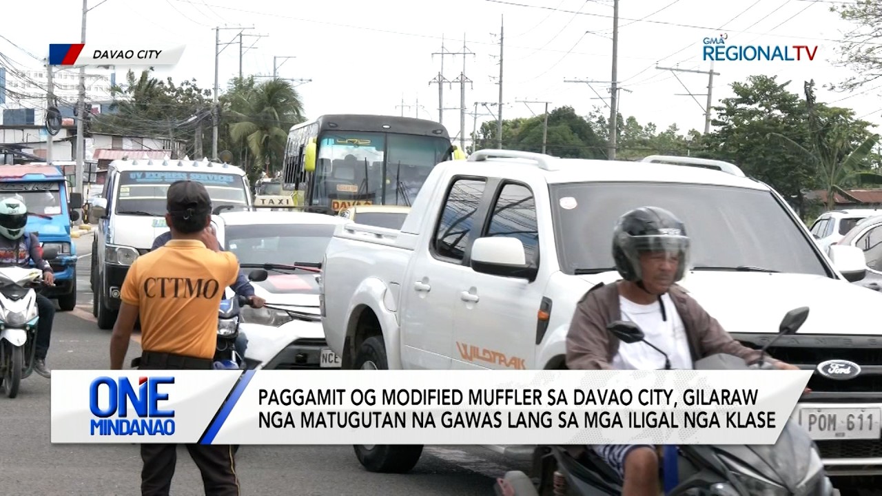 Ordinansa mahitungod sa modified muffler sa Davao city, amendahan | One Mindanao