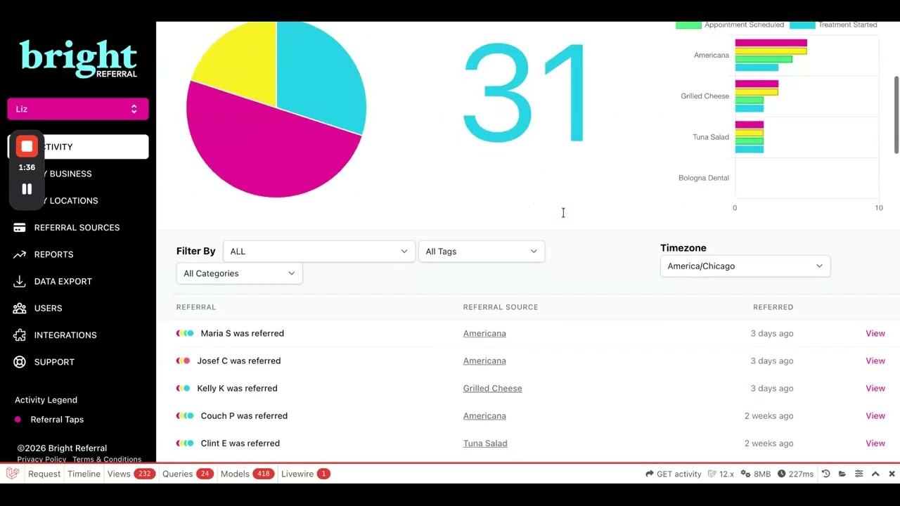 Track Referrals Through Treatment Starts