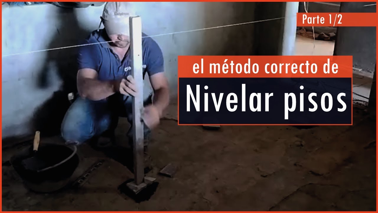 Aprende a nivelar pisos paso a paso (parte 1 de 2) #Construcci&oacute;n