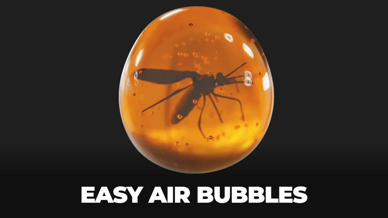 Blender 3D - EASY Air Bubbles