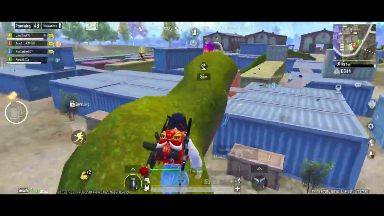 BGMI New UPDATE 21 KILL ERANGAL WITCH TRANX MASTER GAMEING 