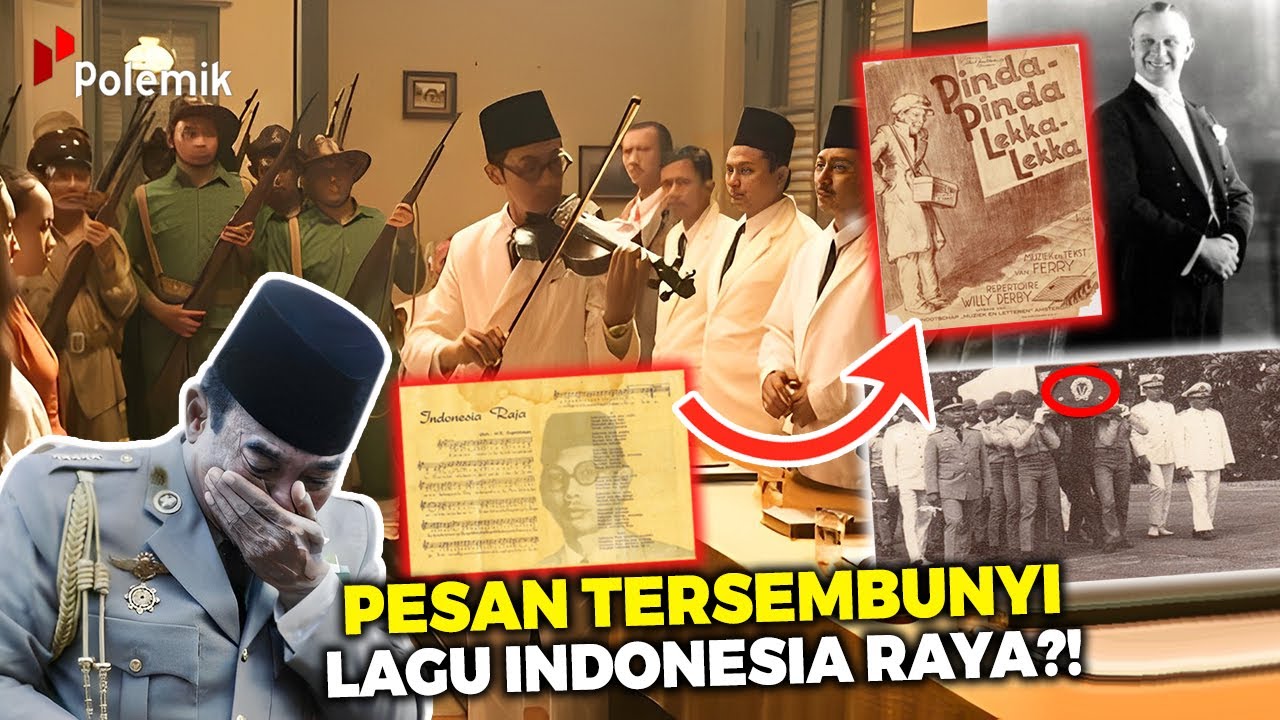 TERUNGKAP!! RAHASIA LAGU INDONESIA RAYA, Ternyata Ada Lirik Misterius & Lagunya Hasil Jiplakan?