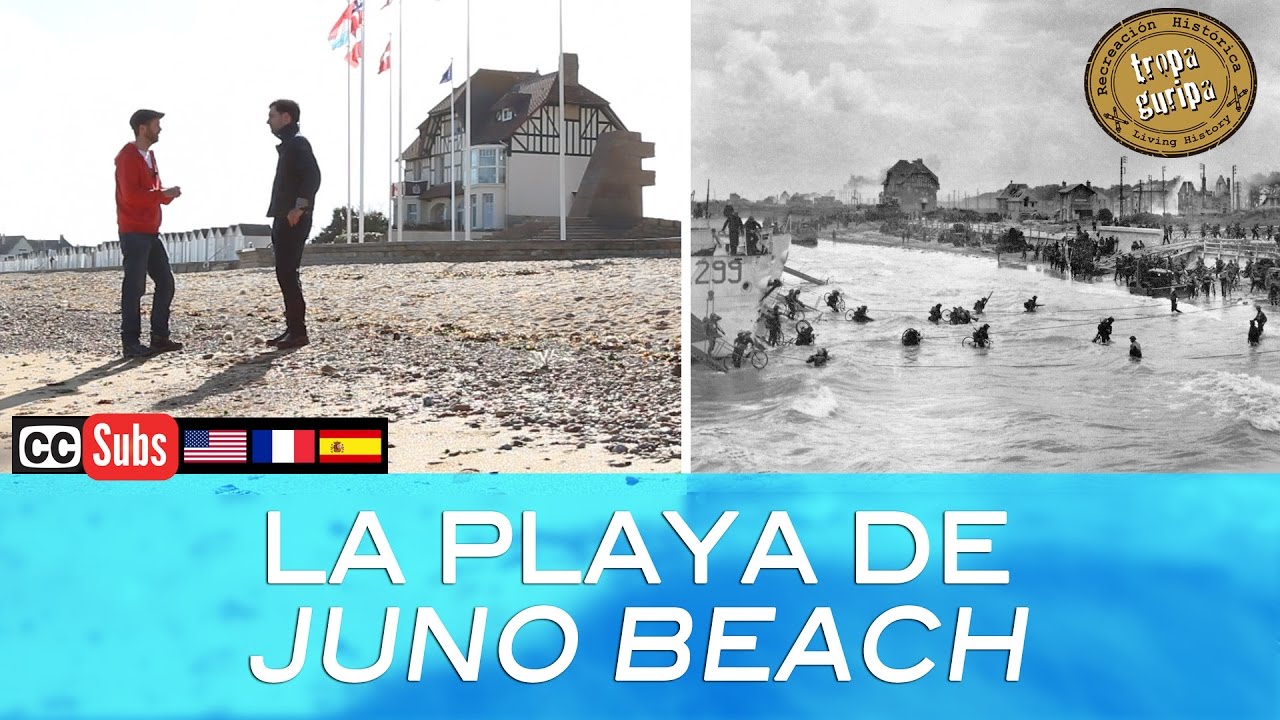 JUNO BEACH (Normandía) [Activar subtítulos en español]