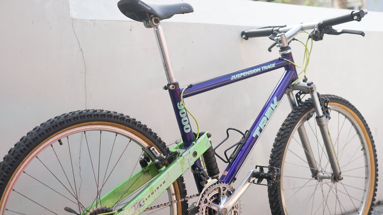 FULL SUSPENSION MTB REBUILD / TREK 9000 / BIKE BUILD
