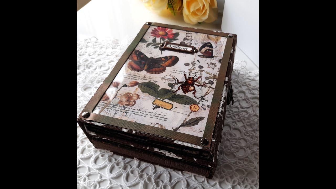 Apothecary Herbs junk journal lapbook