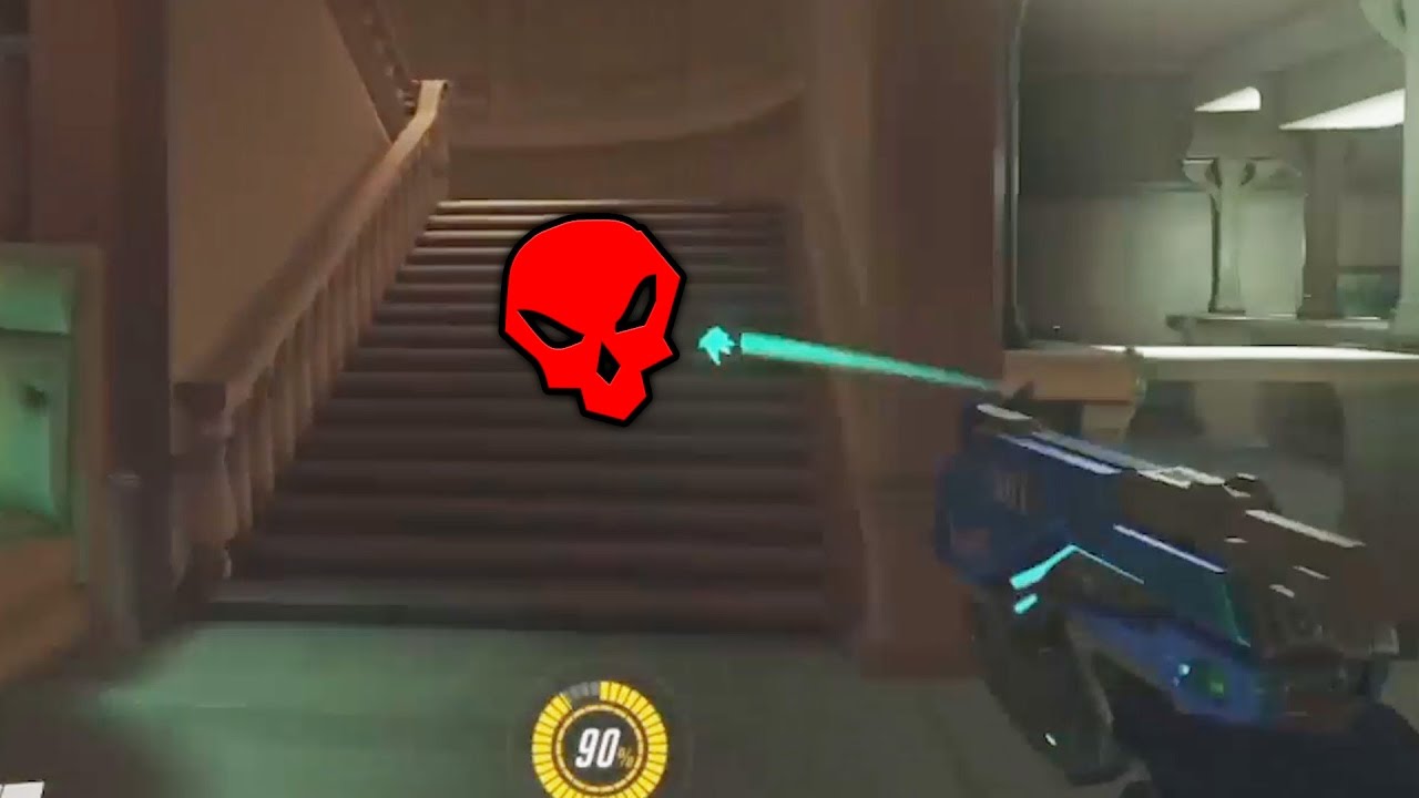 Overwatch Funny Moments 32 - Korean Girl Headshots Invisible Mexican