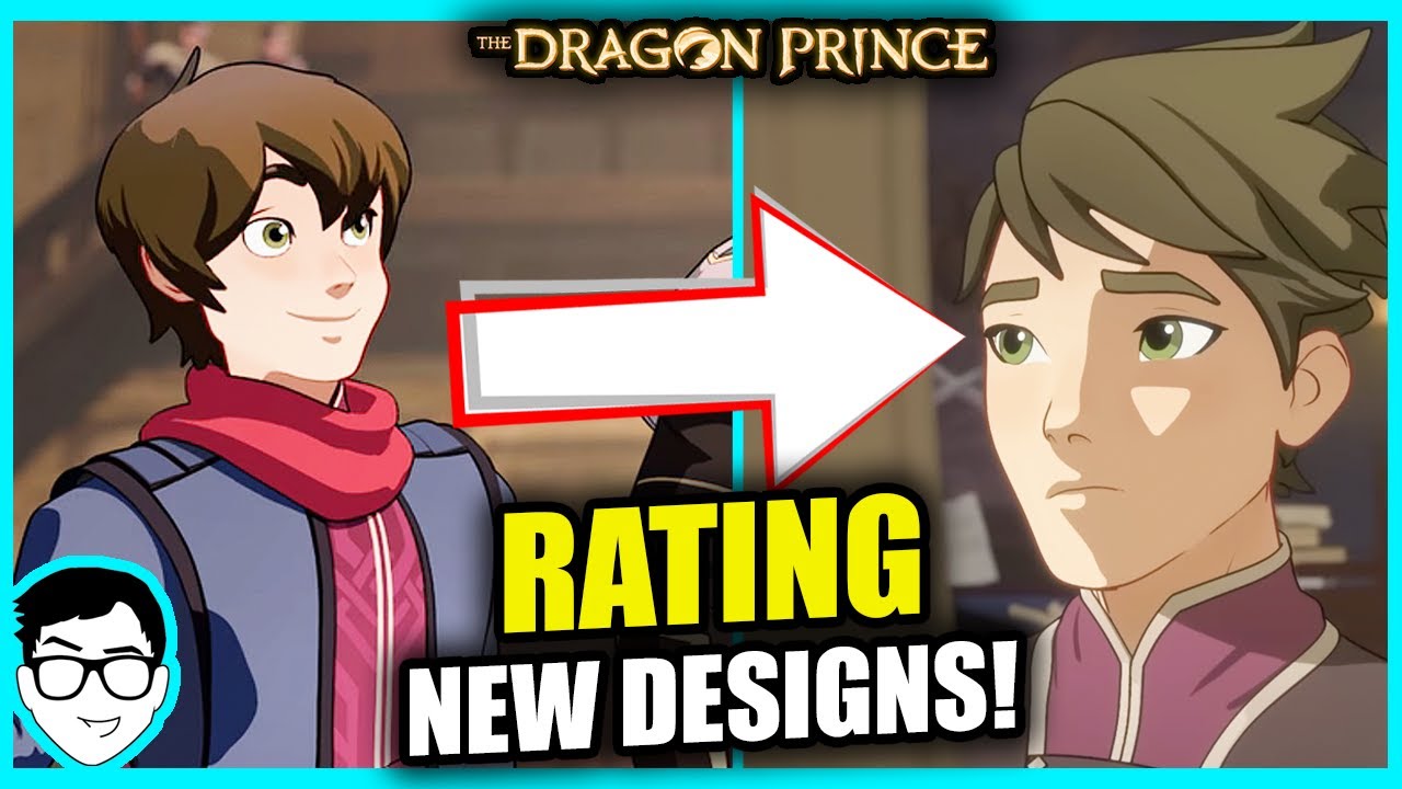 Rating EVERY NEW Character Design in The Dragon Prince Season 4! | Rayla, Callum + MORE | First Look