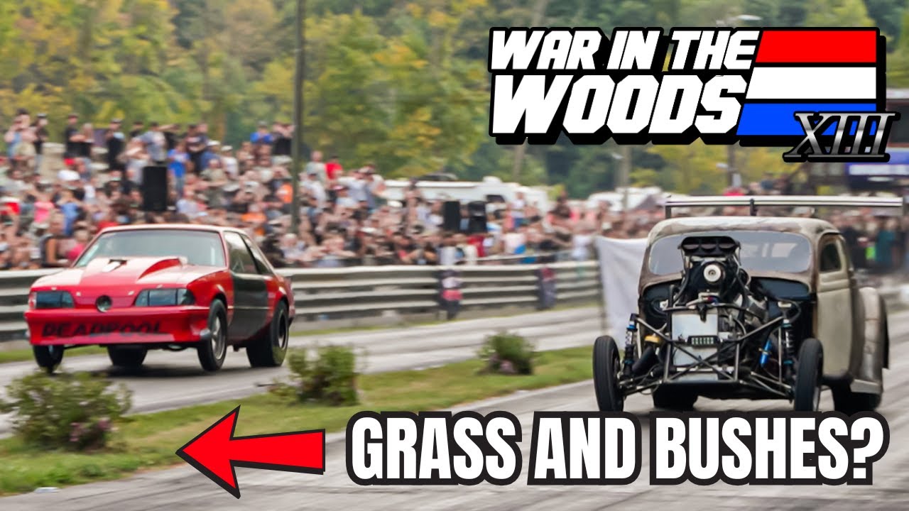 War in The Woods 13! There's Grass Between the LANES!!!