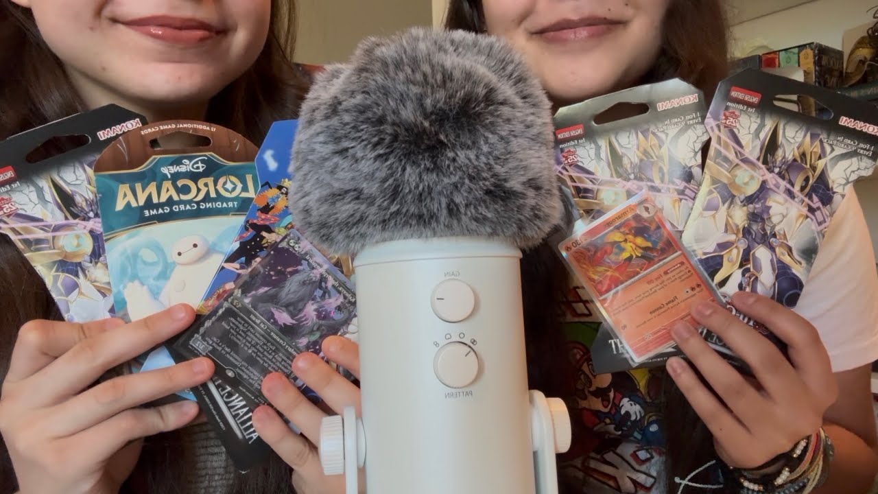 ASMR Huge Trading Card Unboxing ft. my friend