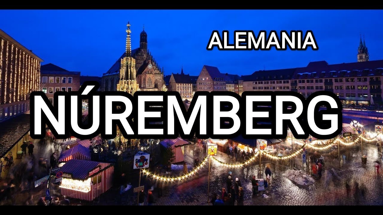 NAVIDAD en NÚREMBERG Alemania en AUTOCARAVANA