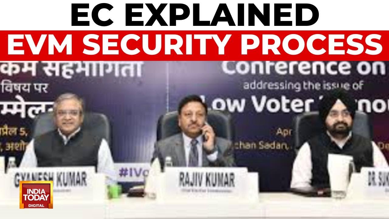 Election Commission Explained EVM Security And Commissioning Process, Says EVM Can't Be Hacked