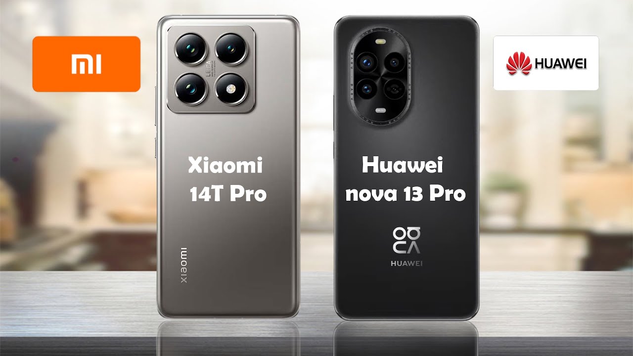 Xiaomi 14T Pro vs Huawei Nova 13 Pro