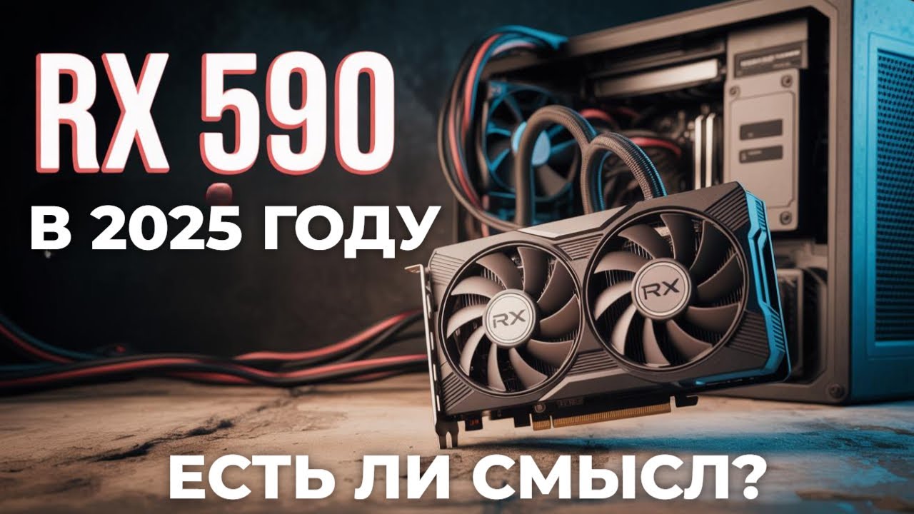 RX 590 В 2025 ГОДУ - ЕСТЬ ЛИ СМЫСЛ ЭТОЙ ВИДЕОКАРТЫ? - ПРО RX 580 2048SP