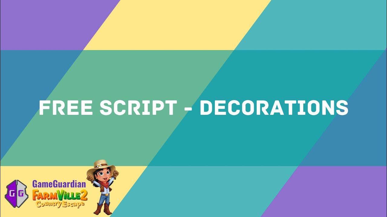 Free Decoration Script - Farmville 2 Country Escape
