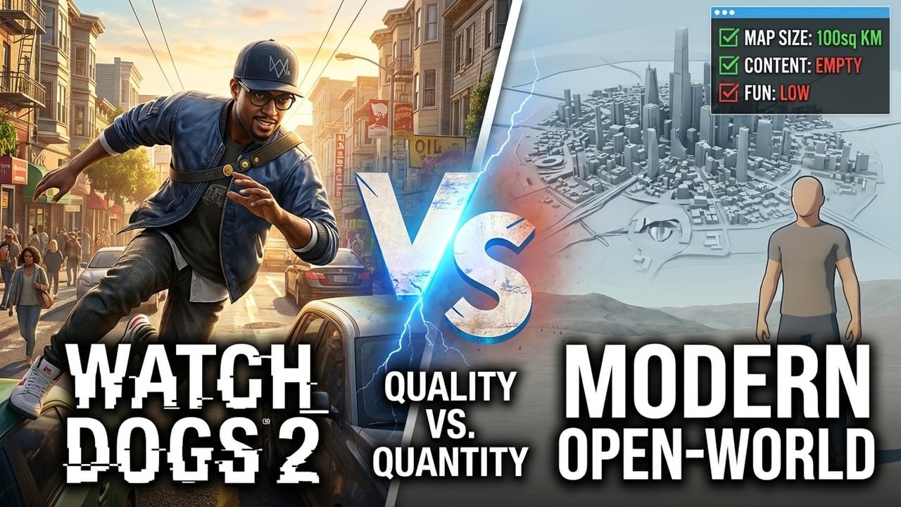 Watch Dogs 2 Proved Open World Games Don't Need to Be Massive