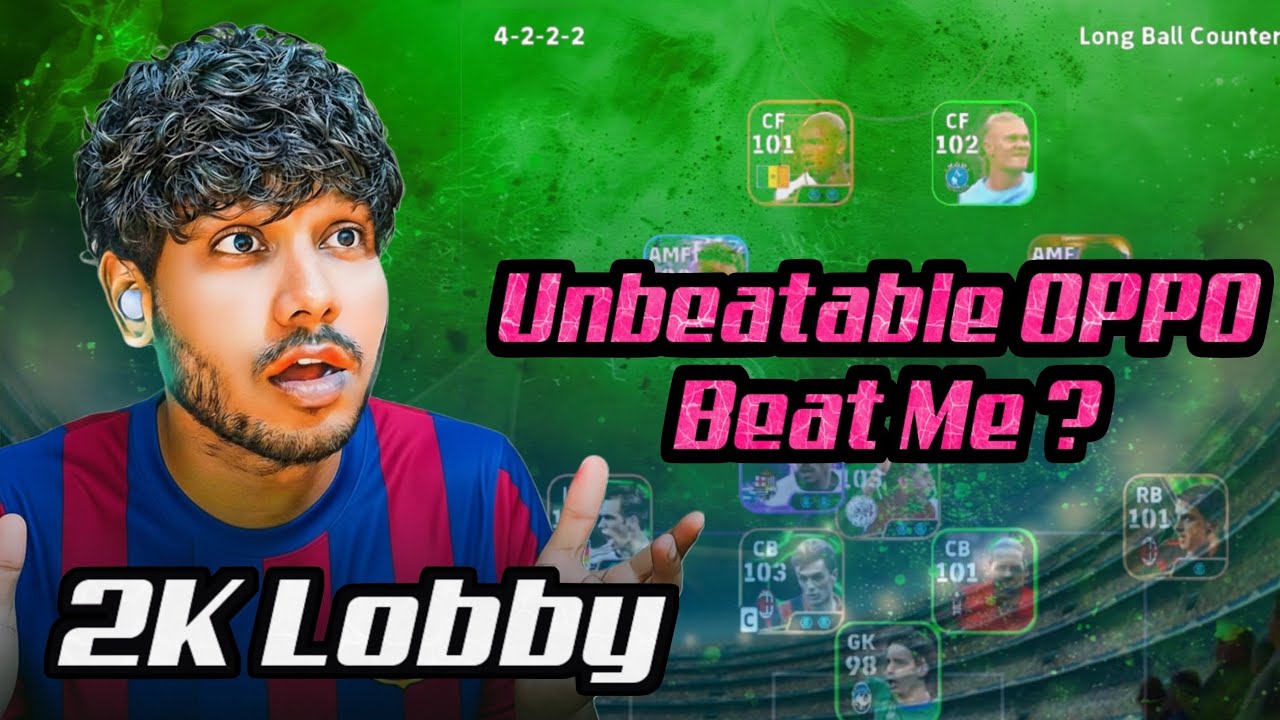 В лобби 2K я столкнулся с непобедимым OPPO | Потрясающий геймплей | Mr Tomboy eFootball 26