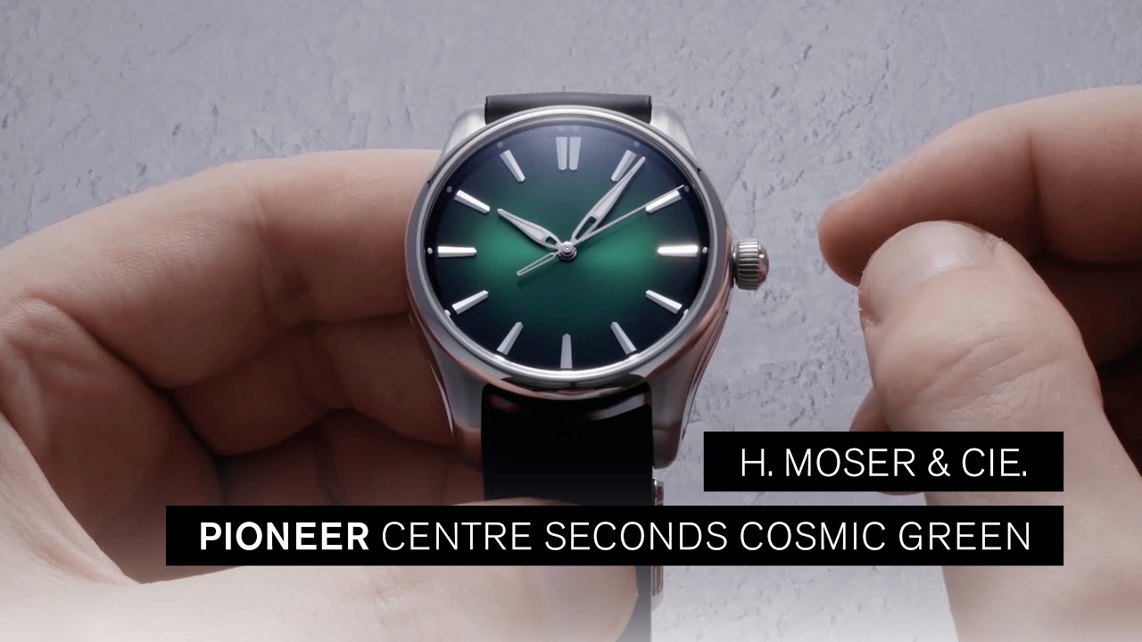 Review by Andrew Morgan // Pioneer Centre Seconds Cosmic Green - H. Moser & Cie.