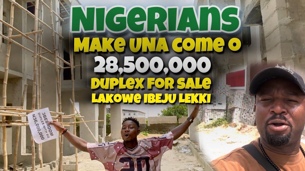 NIGERIANS IN DIASPORA - CHEAPEST DUPLEX HOUSE FOR SALE 