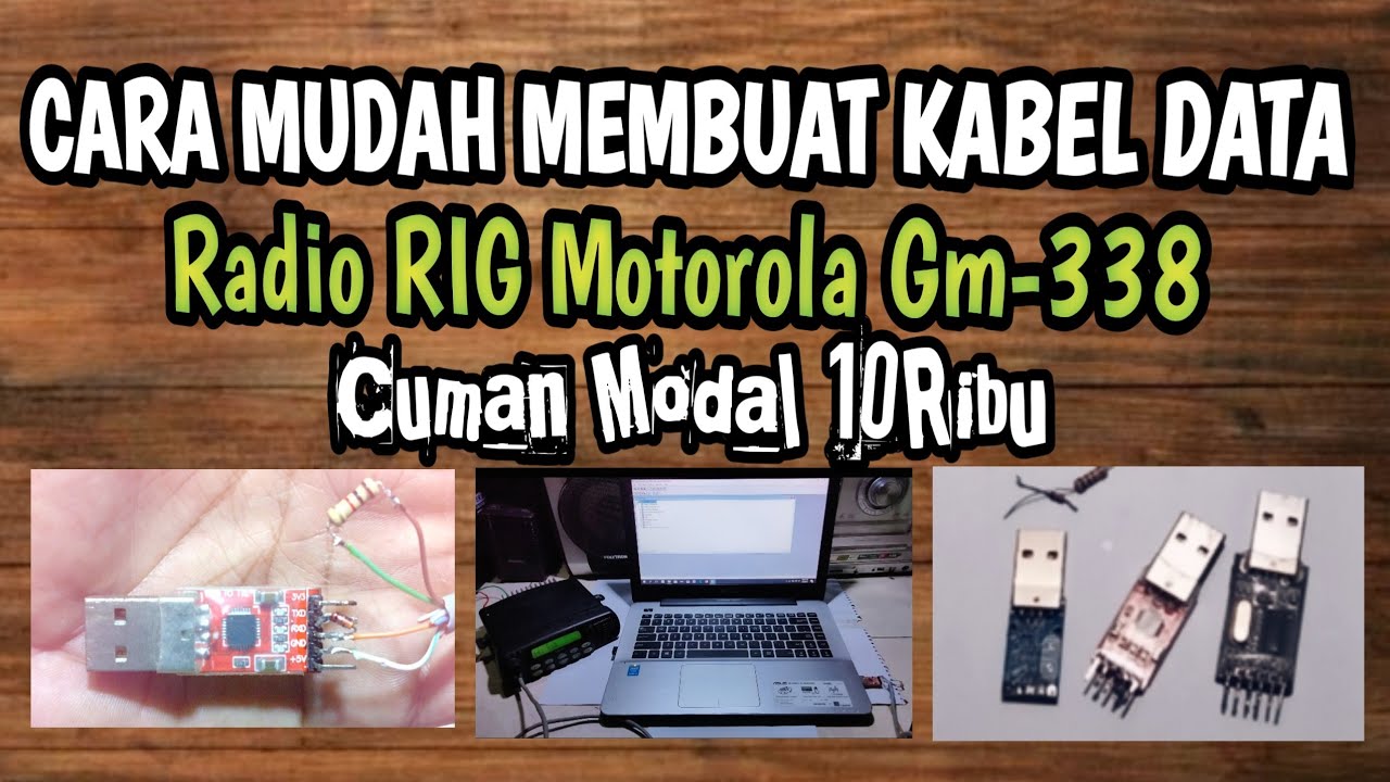 Cara Membuat Kabel Data Rig Motorola