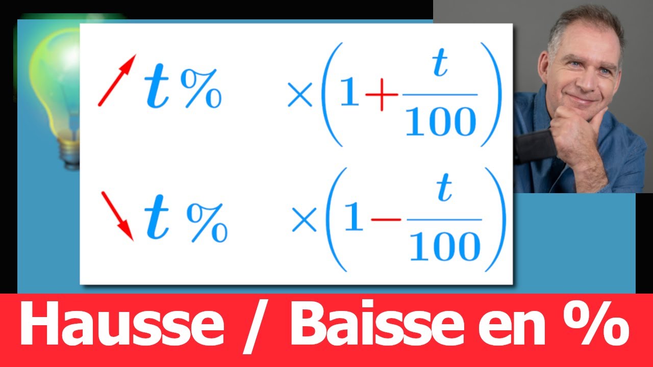 Cours ♦ Pourcentage et taux d’évolution • Hausse, baisse ♦ Troisième Seconde