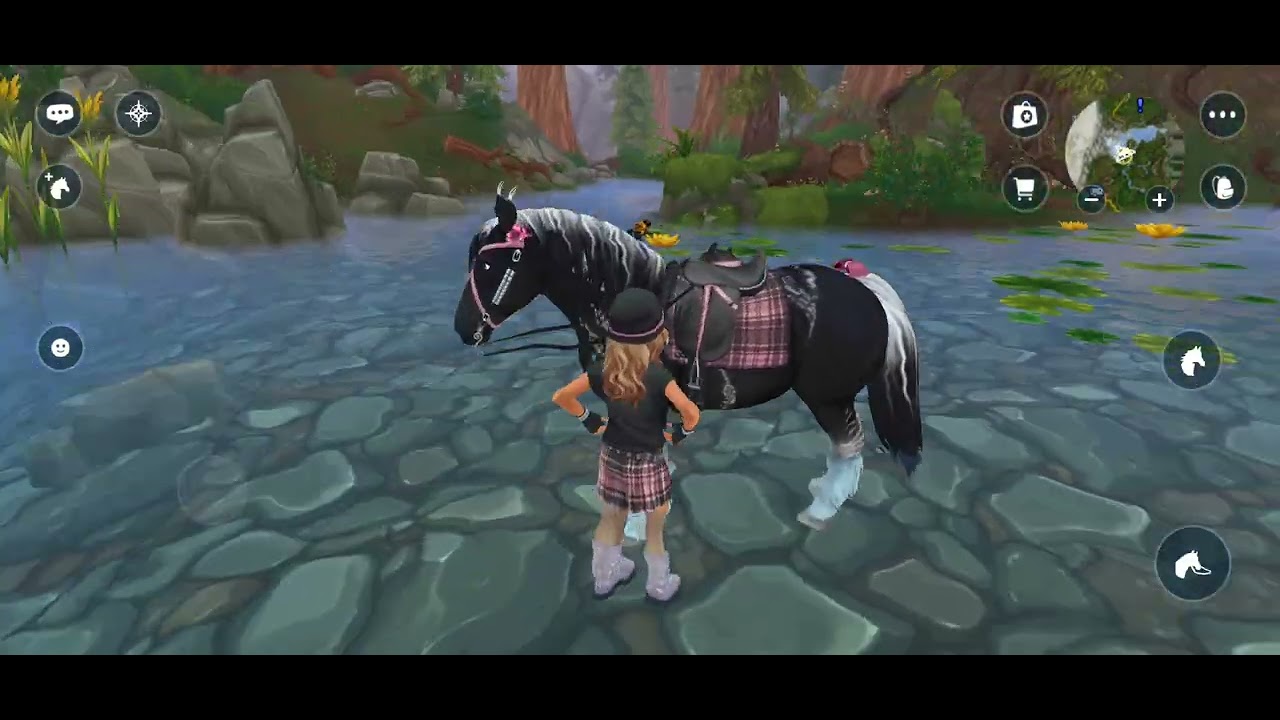 Ab nach WILDWOODS zum Fischen mit Rania und Sigry! 🌊🐴🐎 Teil 2 #starstableonline #pferd 