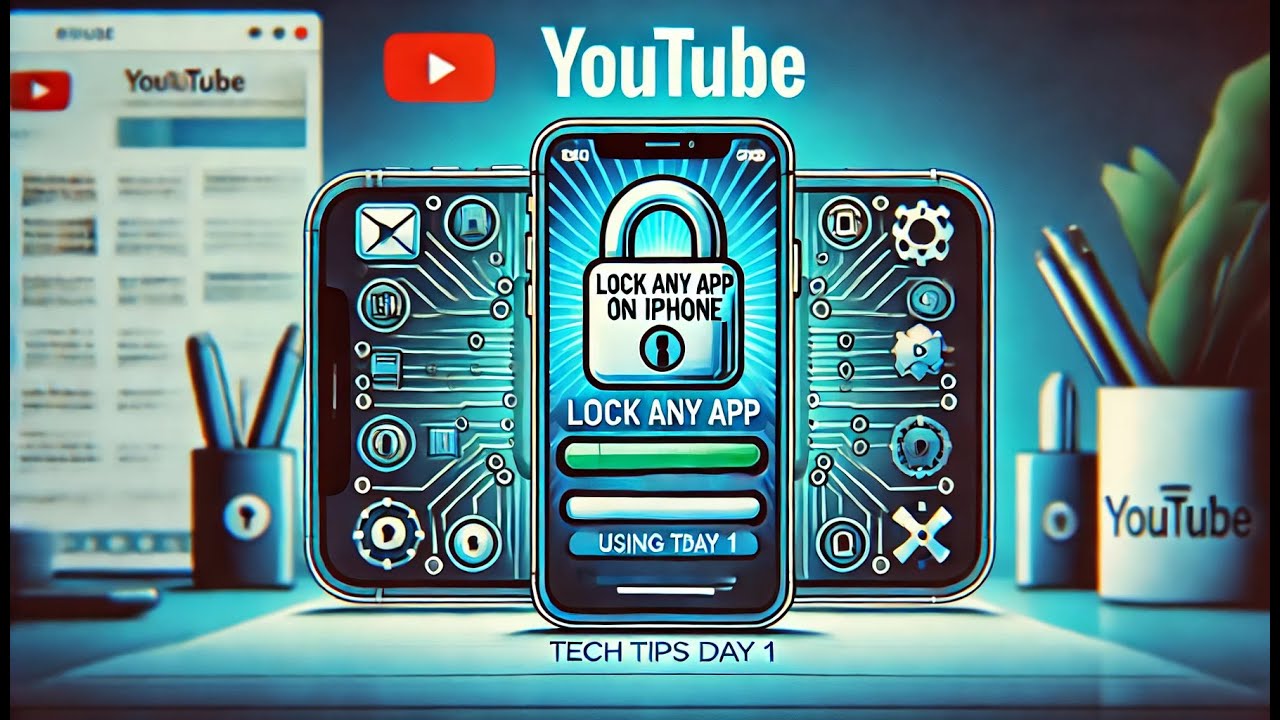 How to Lock Any App on iPhone Using Automation | Tech Tips Day 1
