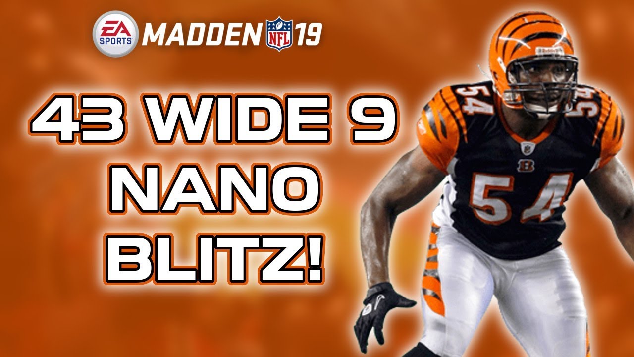 UNSTOPPABLE  NANO BLITZ - 43 WIDE 9: Cover 2 Invert - Madden 19 Tips