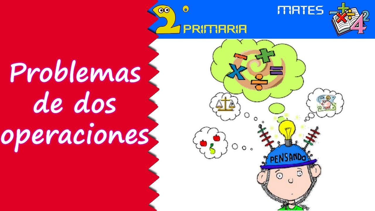 Mate, 2º Primaria. Tema 11. Problemas con dos operaciones