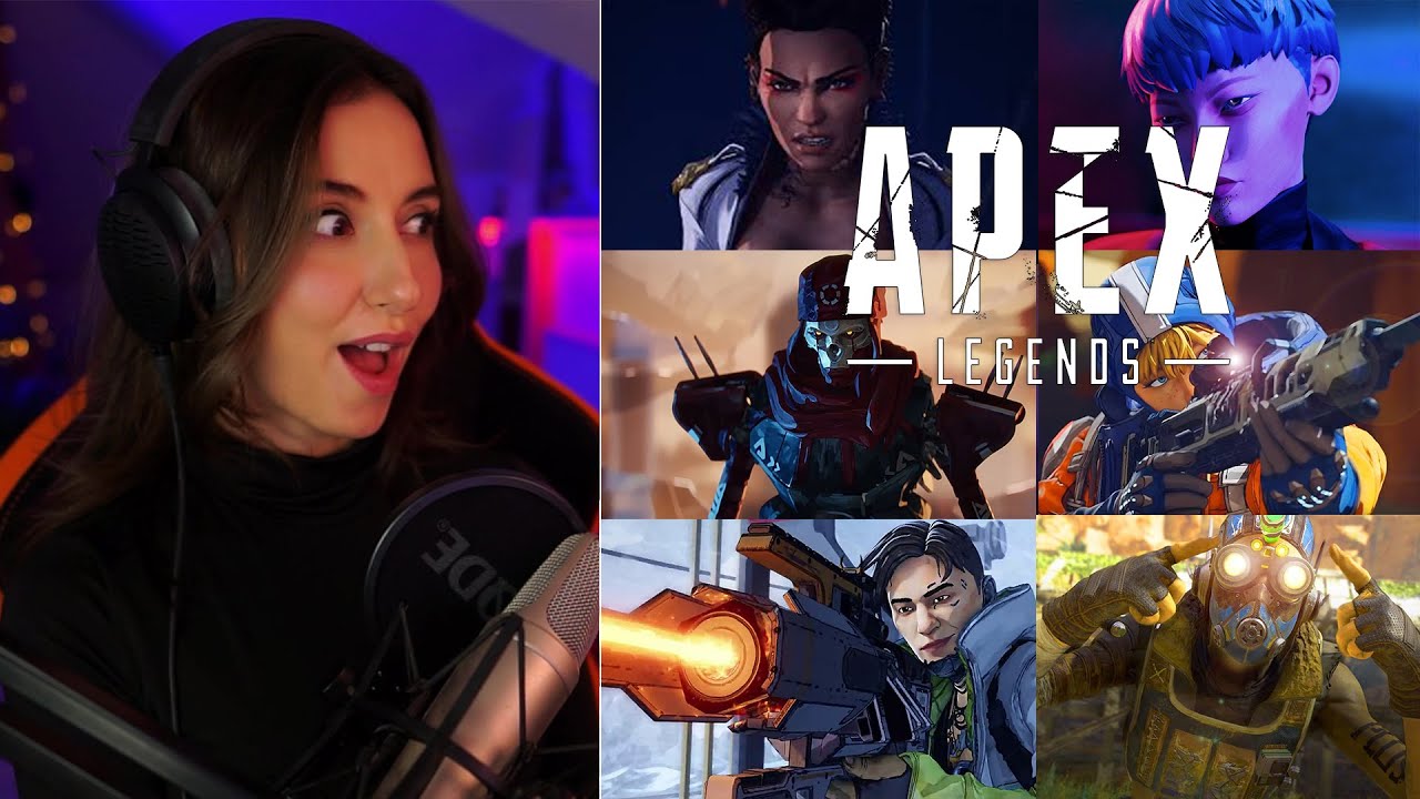 Streamer reacts to EVERY Apex Cinematic with Tierlist! | Pt.1