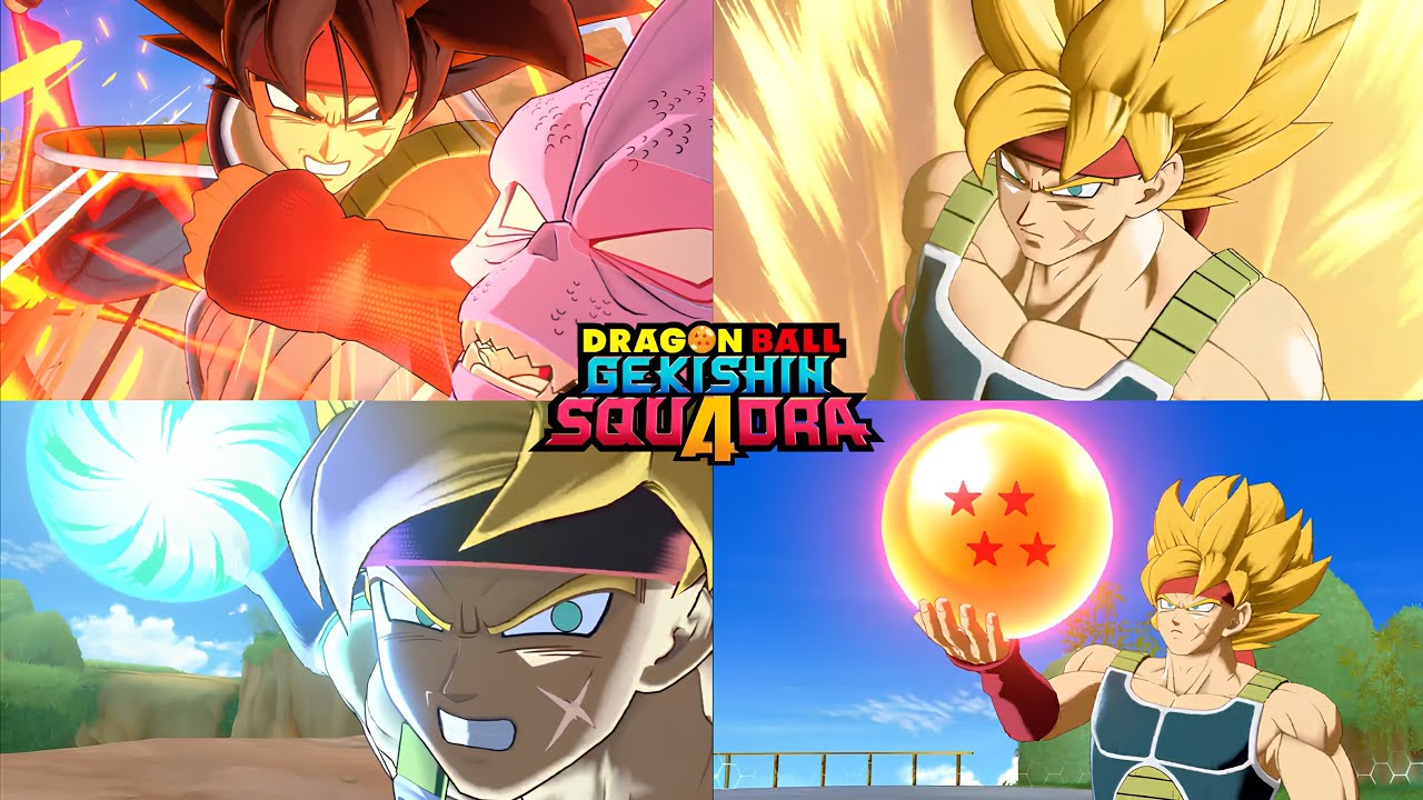 Super Saiyan Bardock Kit Info, Intro, Outro & MVP Animations!! Dragon Ball Gekishin Squadra
