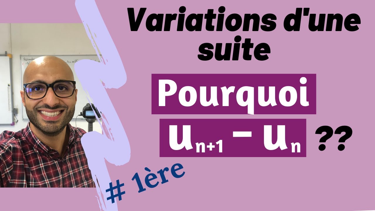 Sens de variations d'une suite : Cours