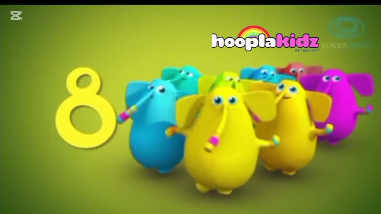 The elephant song old version (2014) | hooplakidz leader vision Nursery rhymes |