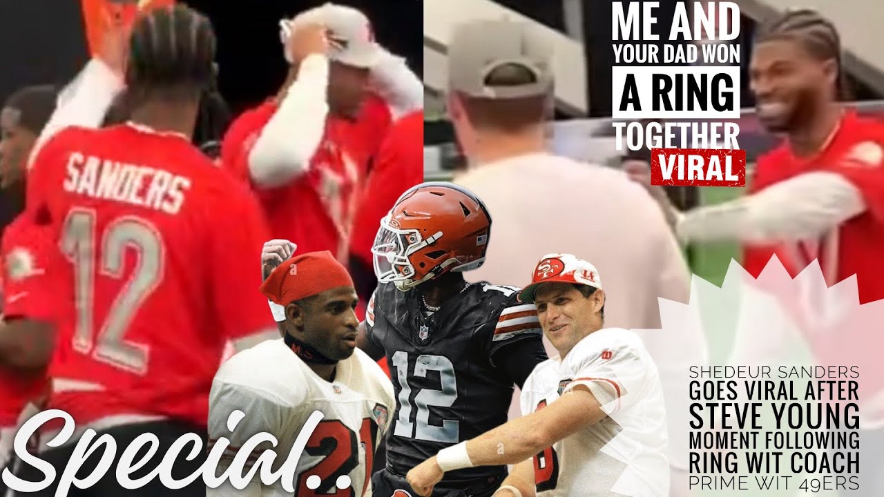 Shedeur Sanders SHOCKING Steve Young Footage Sparks History With COACH PRIME Here Details 🤯