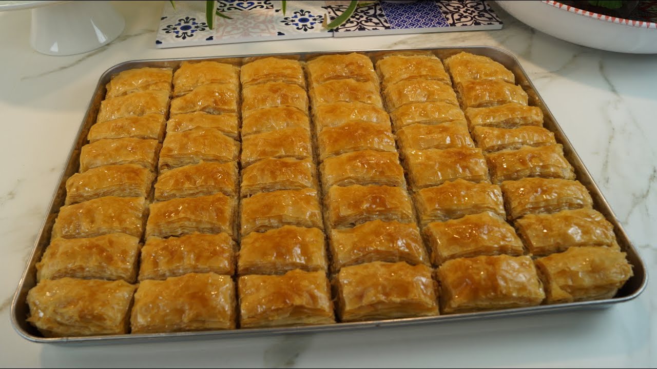 El Acmasi Bayram Baklavasi (Baklava Rezept)