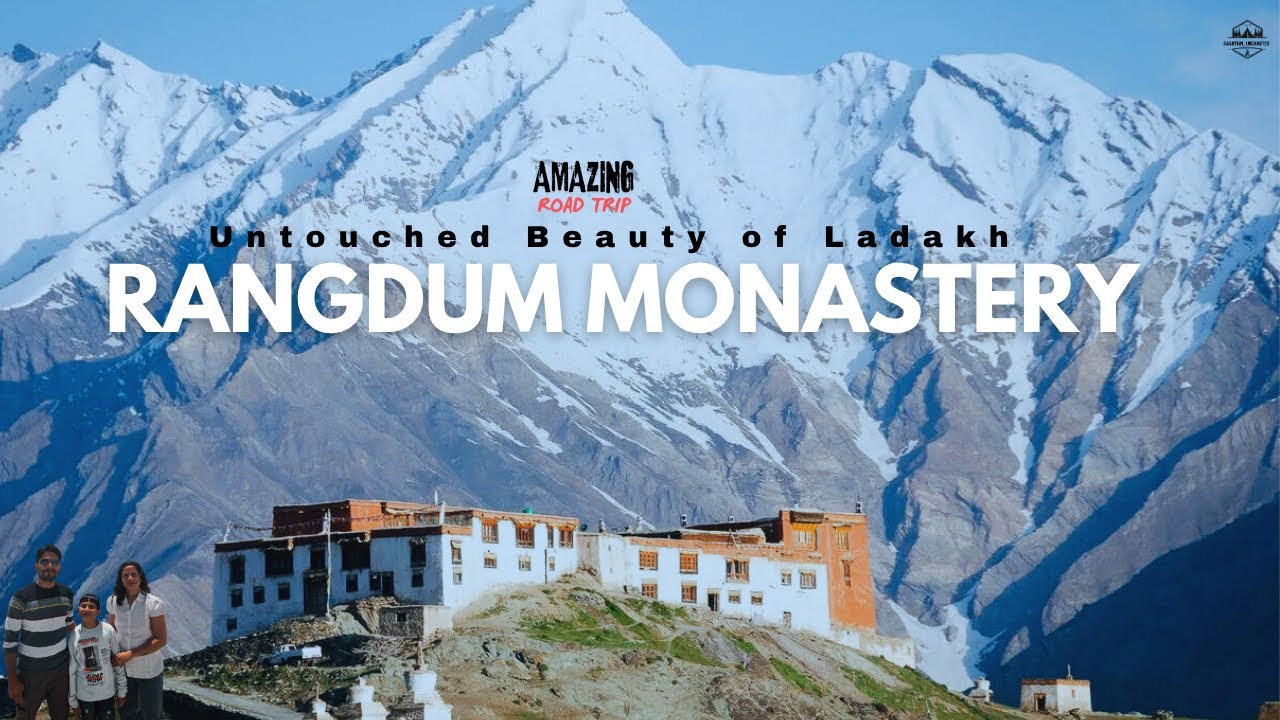 [VLOG-7] Amazing Road Trip of RANGDUM MONASTERY by car with family #firstvlog #travel #camping