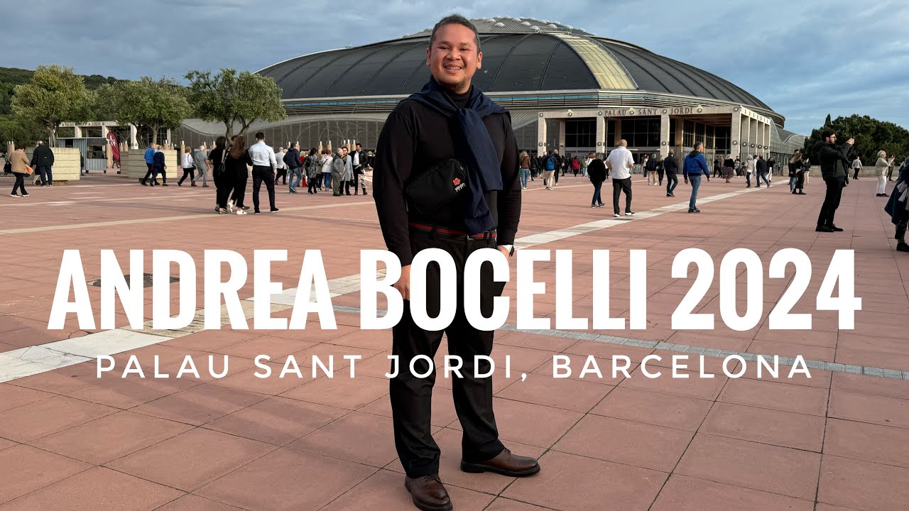 Andrea Bocelli 2024 - Palau Sant Jordi, Barcelona