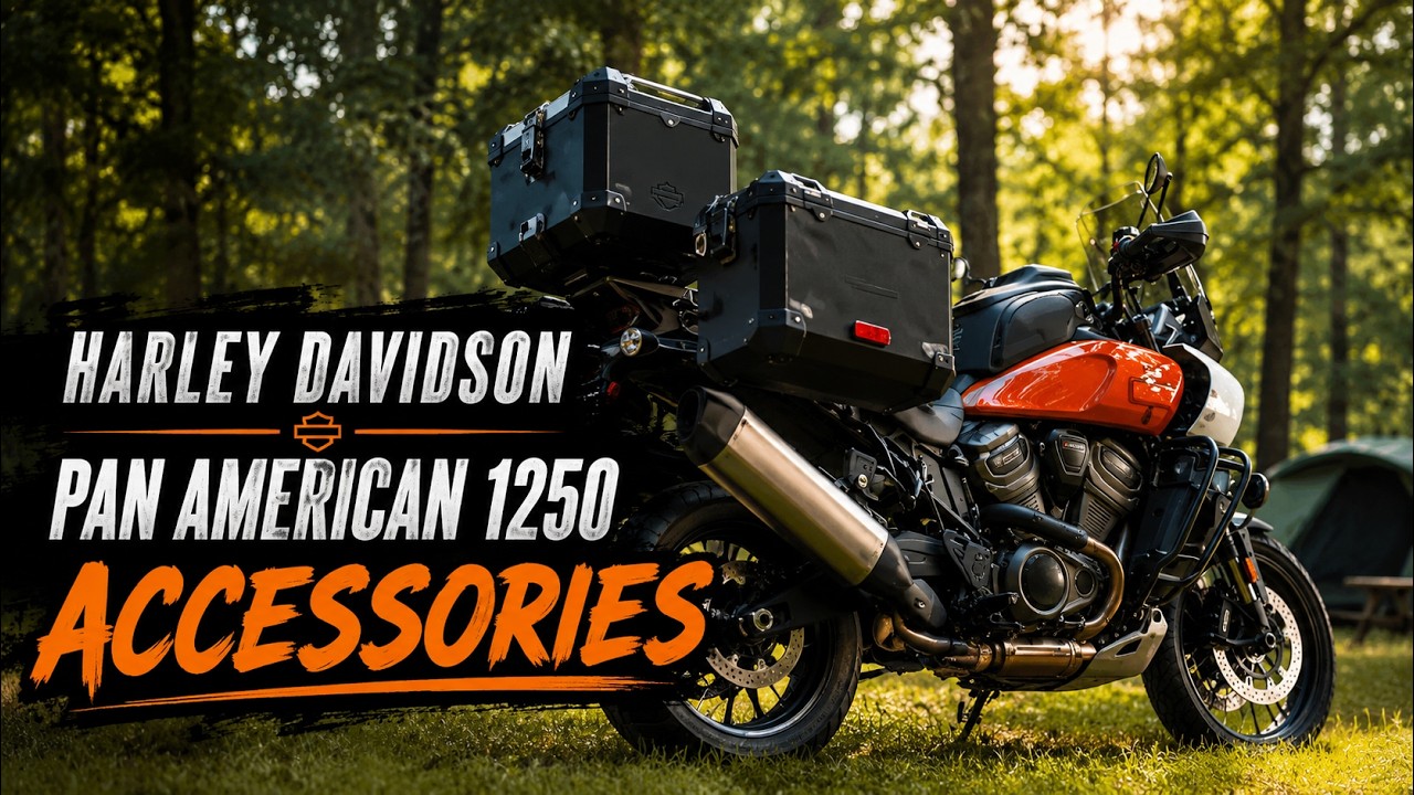 Аксессуары для Harley Davidson Pan America 1250 — 7 предметов, которые могут изменить вашу поездку.