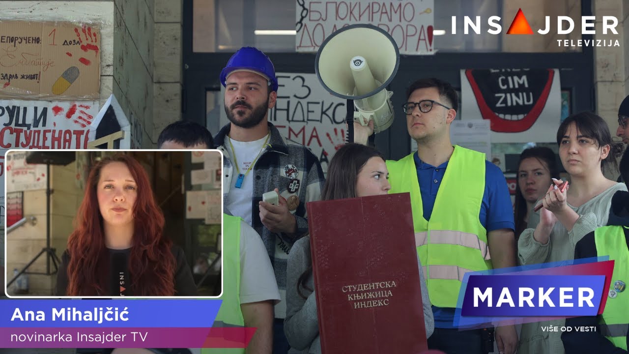 Studenti medicine u Nišu čuvaju blokadu dok dekan preti krivičnim prijavama i policijom