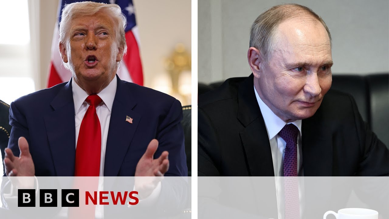Donald Trump sets new deadline of '10 or 12 days' for Russia to agree to Ukraine deal | BBC News