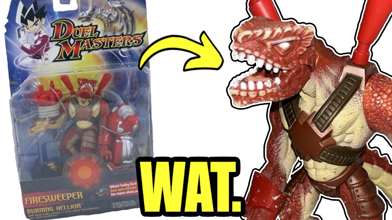 WAIT.. there was a Duel Masters toy line?!