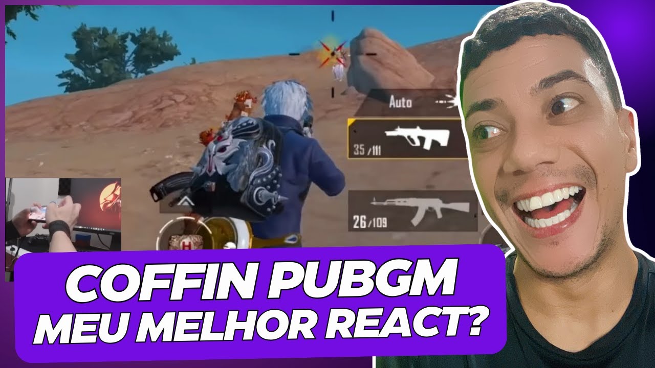COFFIN É O MELHOR JOGADOR DE PUBG MOBILE DO MUNDO? REACTION GAMEPLAY