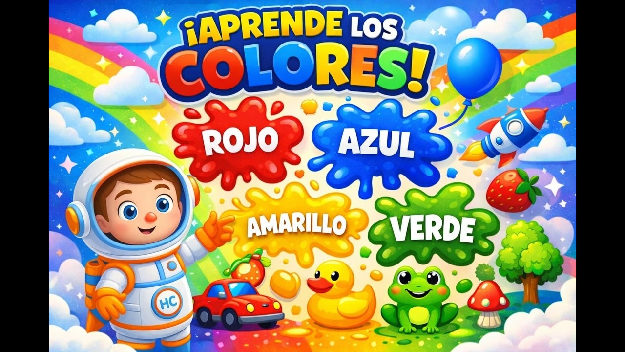 🔴 🟡 Aprende los COLORES con Helio Curioso 🚀 🟢🔵| Video educativo para niños. #heliocurioso #colores