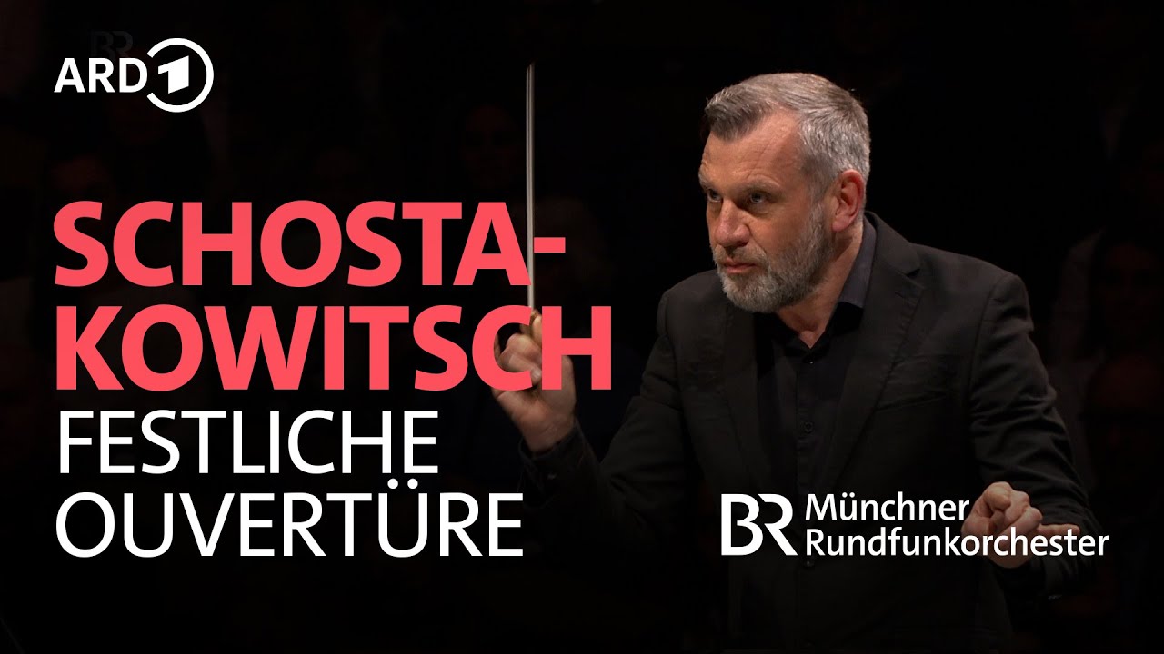 Schostakowitsch - Festliche Ouvertüre | Rumon Gamba | Münchner Rundfunkorchester