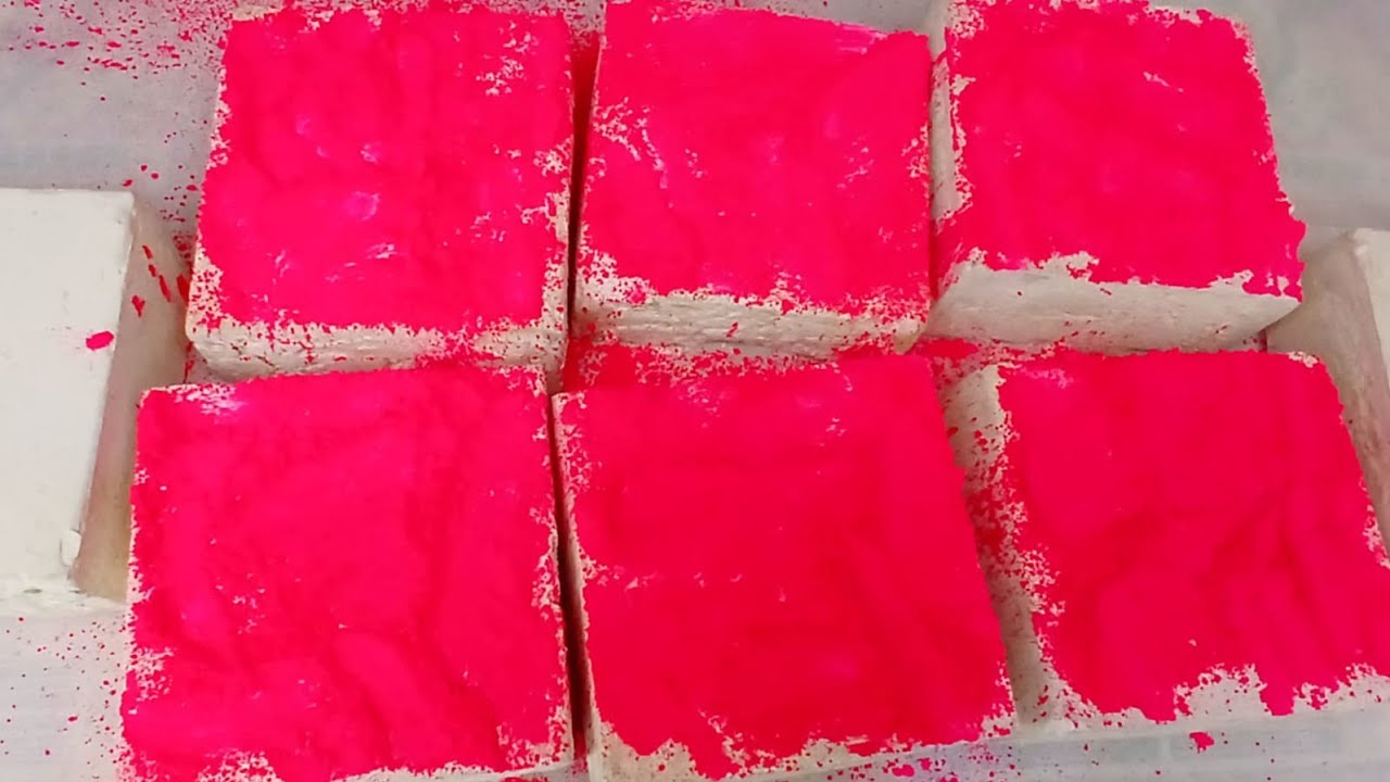 Plain block with magenta pigment ♥️_ Ramdan Mubarak _💢😍