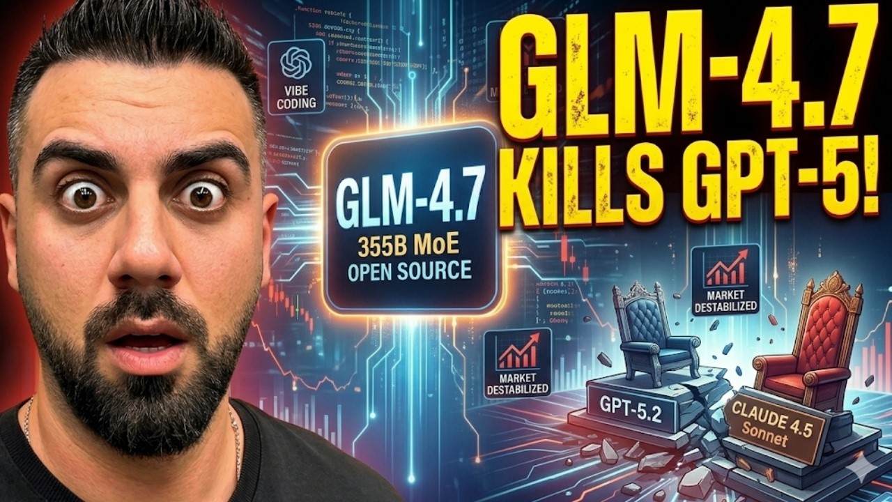 Как GLM 4.7 превзошла Sonnet 4.5 и Chatgpt 5.2 в сравнительном тесте?