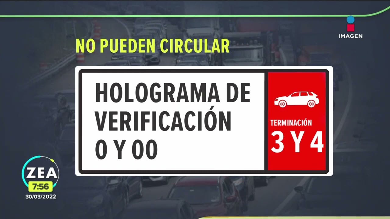 Activan doble Hoy No Circula por contingencia ambiental en el Valle de México | Francisco Zea