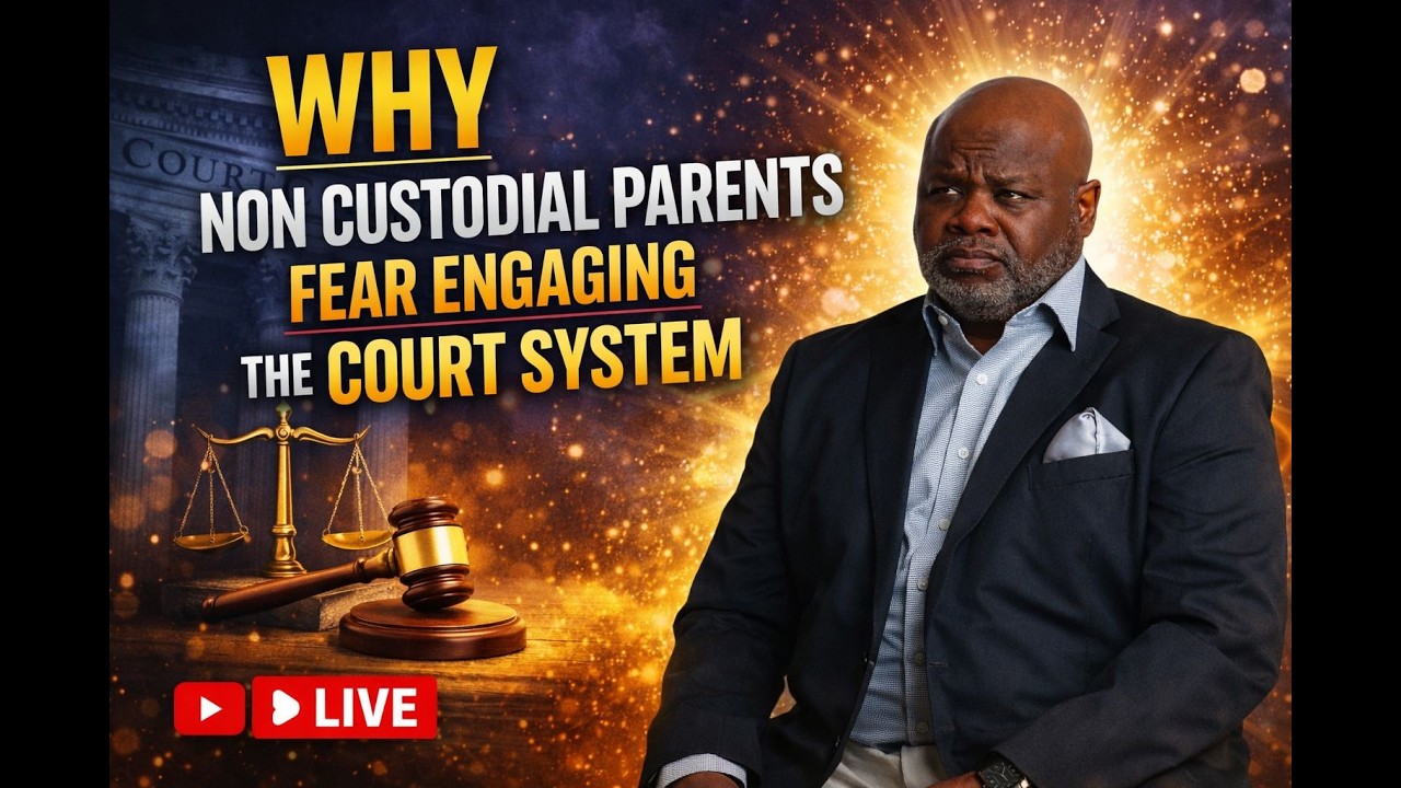 WHY NON CUSTODIAL PARENTS FEAR ENGAGING THE COURT SYSTEM (Live)