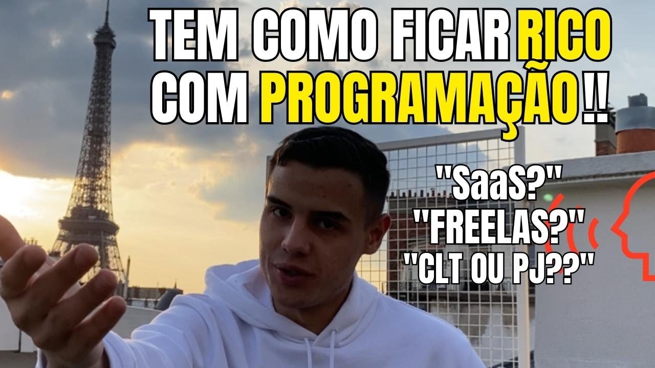 PRINCIPAIS FORMAS DE GANHAR DINHEIRO COM A PROGRAMAÇÃO