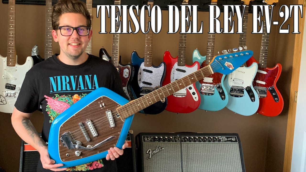 Did Kurt Cobain Play This Guitar? Teisco Del Rey EV-2T